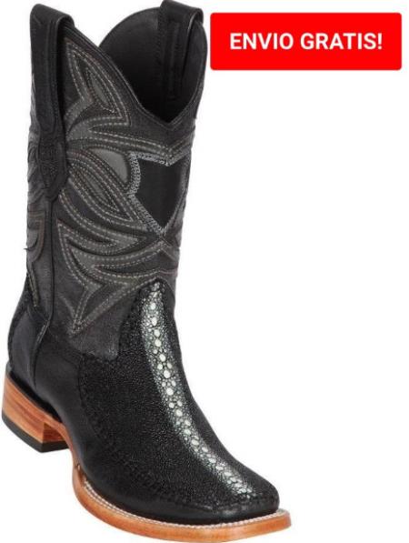 Botas De Mantarraya - Negro