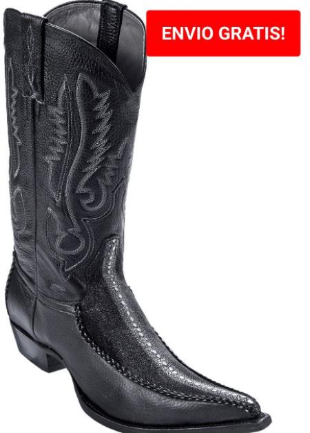 Botas De Mantarraya - Negro