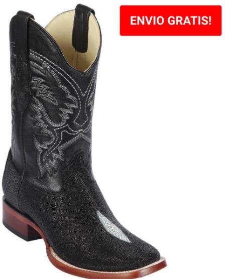 Botas De Mantarraya - Negro