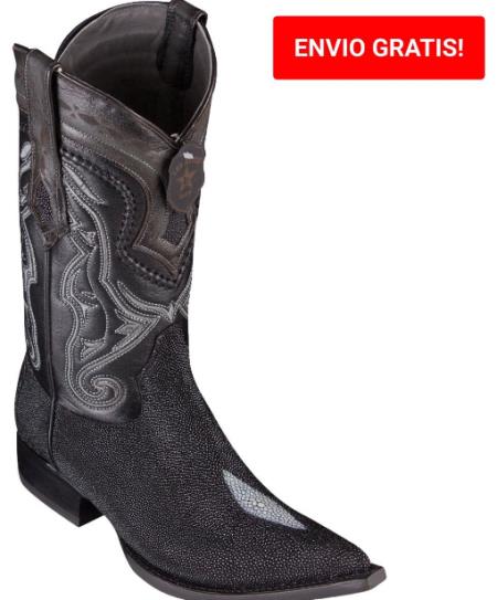 Botas De Mantarraya - Negro
