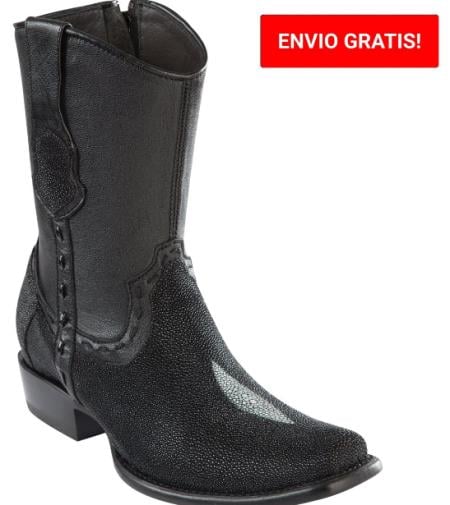 Botas De Mantarraya - Negro