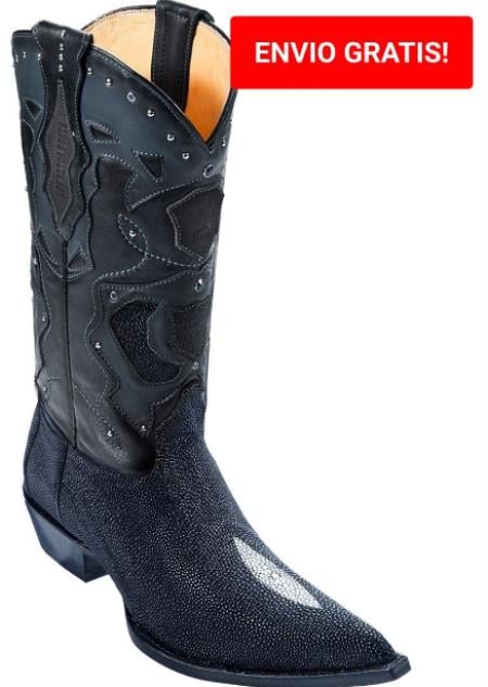 Botas De Mantarraya - Negro