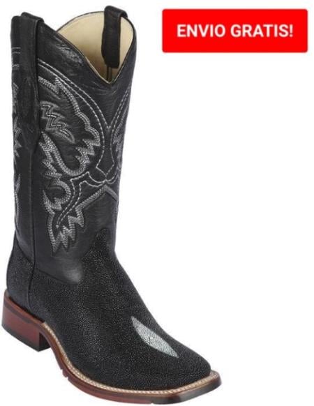 Botas De Mantarraya - Negro