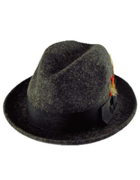 1930s Mens Hats For Sale - 1930s Fedora Black