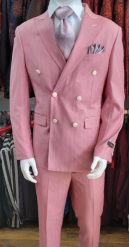 Pink Prom 2026 Suit - 1920's Suit