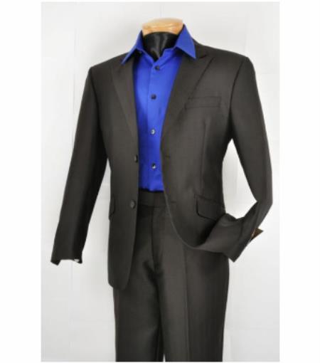 Mens 36 Long Suit - Size 36L Black Suit