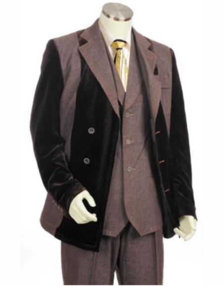 Brown Tuxedo