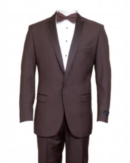 Brown Tuxedo
