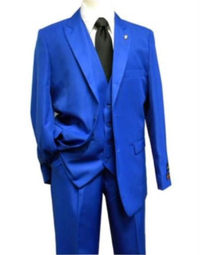 Neon Blue Suit