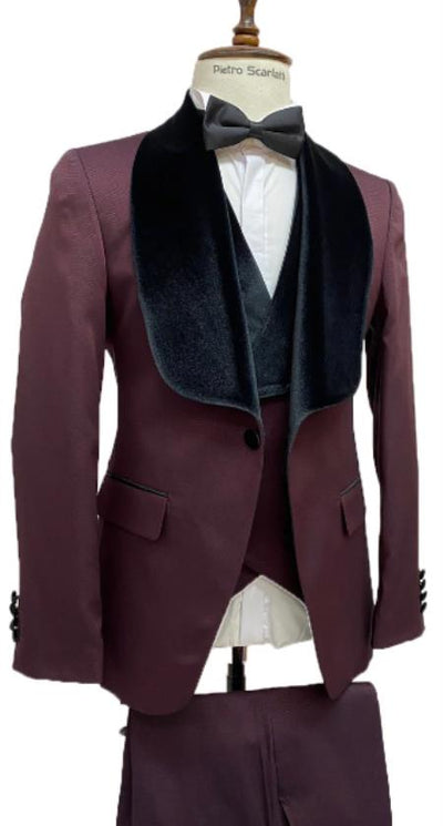 Burgundy Blazer
