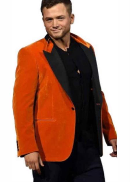 Kingsman Tuxedo Jacket - Kingsman Orange Tuxedo — Menssuitsatlanta