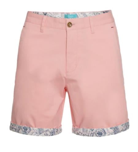 Mens Champagne Chino Shorts