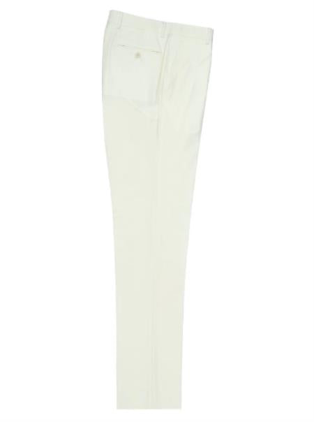 Men  Modern Fits Itaian Design Flat Front Modern Pants