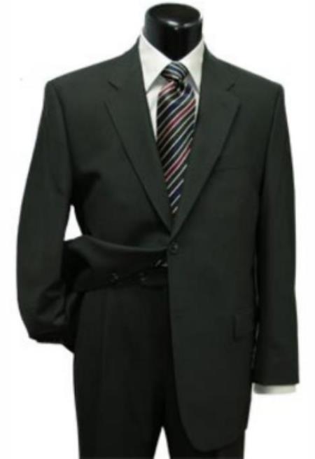 46r Suit Size - "Black" Mens Suits 46r