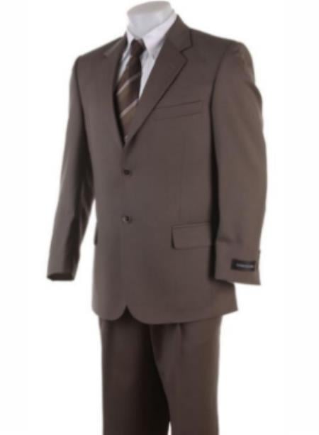 46r Suit Size - "Brown" Mens Suits 46r