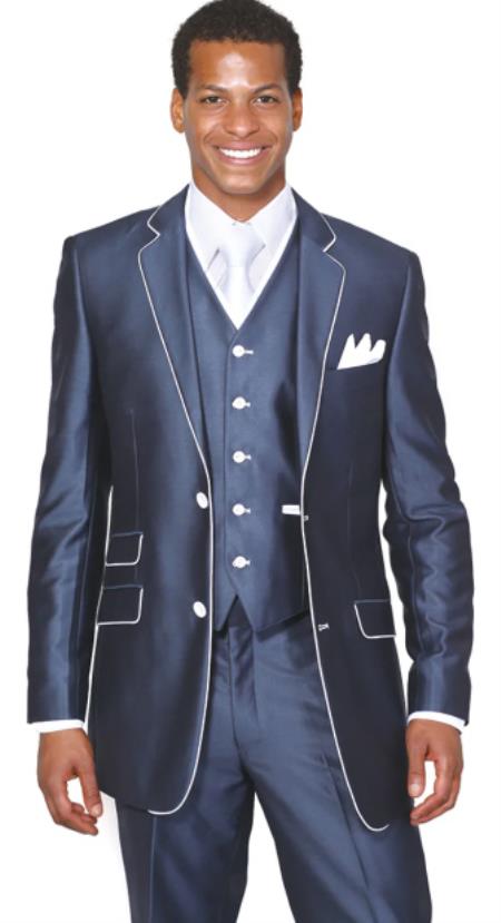 Dark Blue Prom 2026 Suit - Navy Blue Prom 2026 Suit