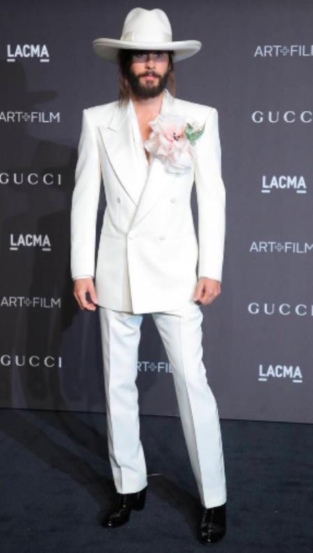 Mens White Cowboy Tuxedo - White Cowboy Suit