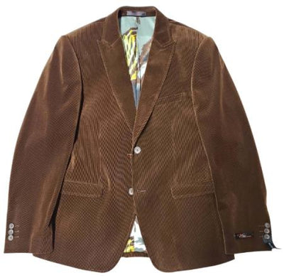 Brown corduroy suit