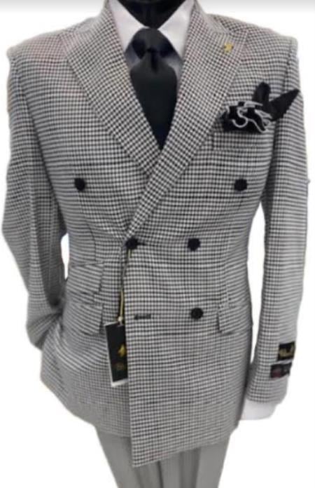 Mens Black and White