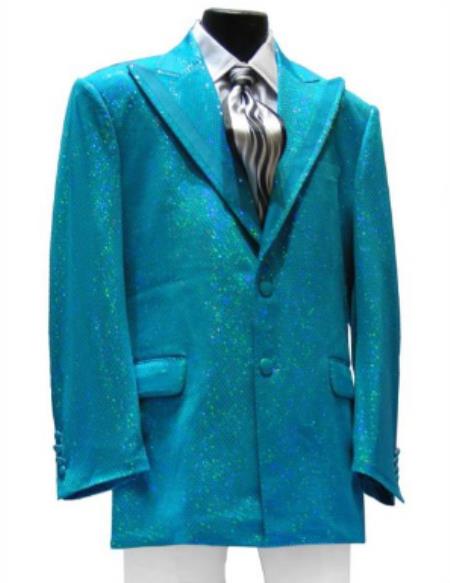 Mens Light Blue Summer Suit - Light Blue Wedding Suit
