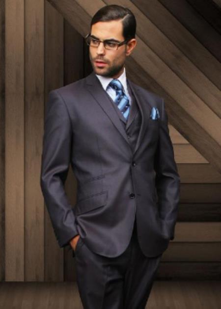Trajes Azules Para Hombres