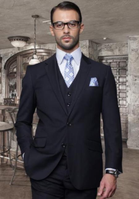 Trajes Azules Para Hombres