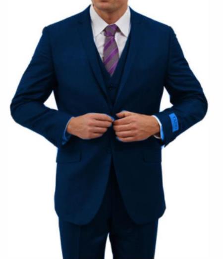 Trajes Azules Para Hombres