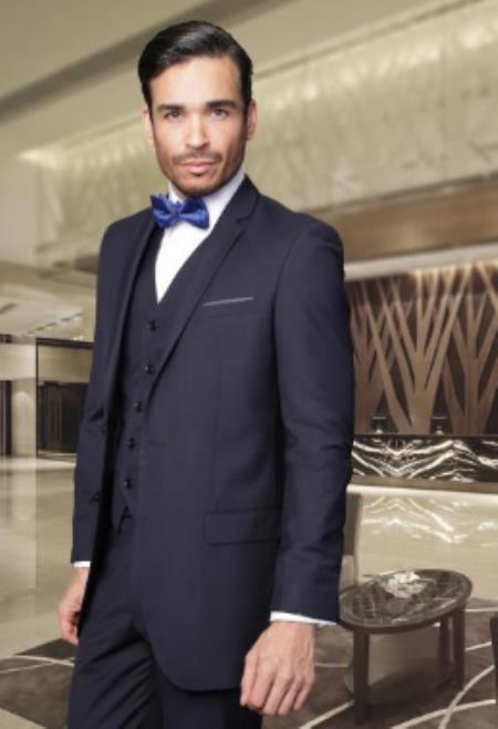 Trajes Azules Para Hombres