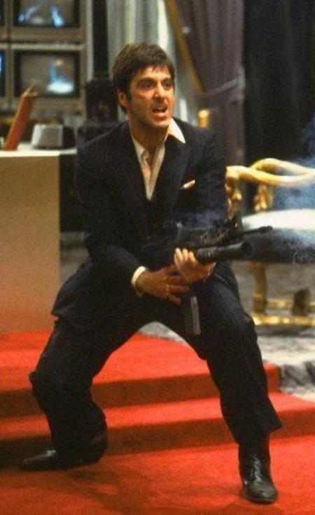 Tony Montana Costume - Black