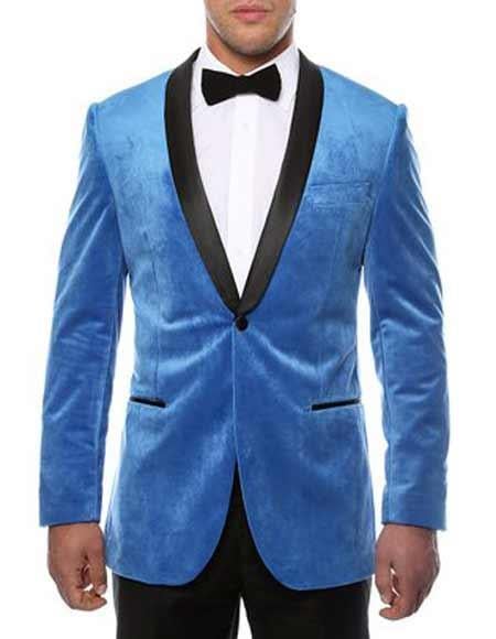 Teal Tuxedo - Teal Prom Suits - Teal Prom 2025 Tuxedos Jacket