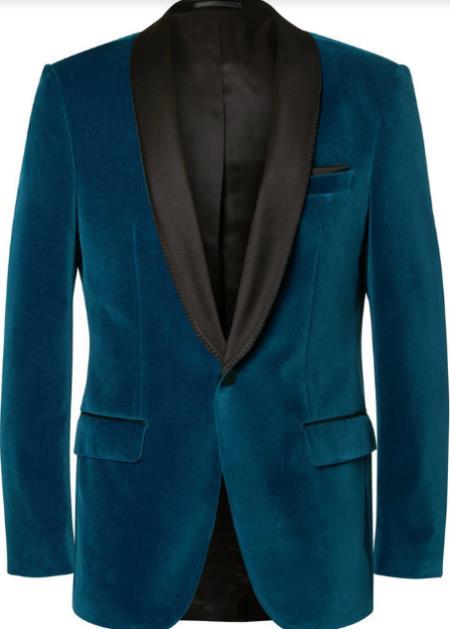 Teal Tuxedo - Teal Prom Suits - Teal Prom 2026 Tuxedos Jacket