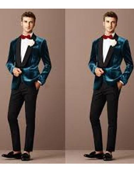 Teal Tuxedo - Teal Prom Suits - Teal Prom 2026 Tuxedos Jacket