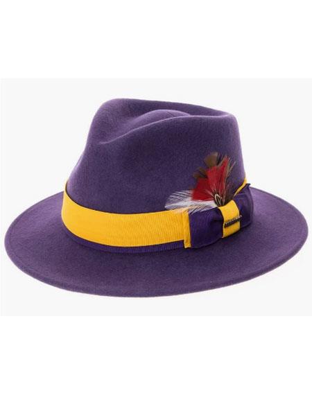 Mens Hat - Purple