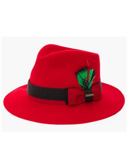 Mens Hat - Red