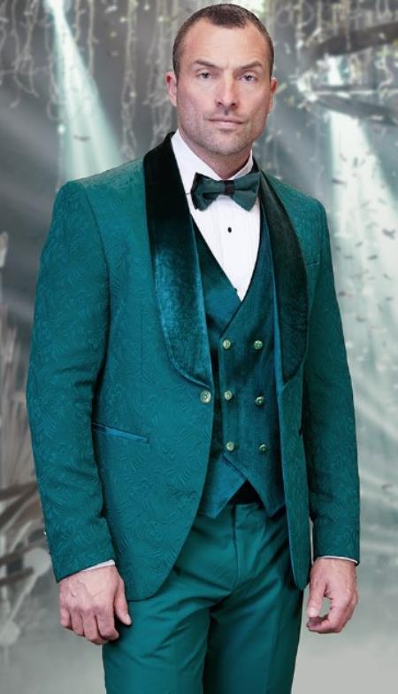 Single Breasted Suit - Hunter Wedding Tuxedo