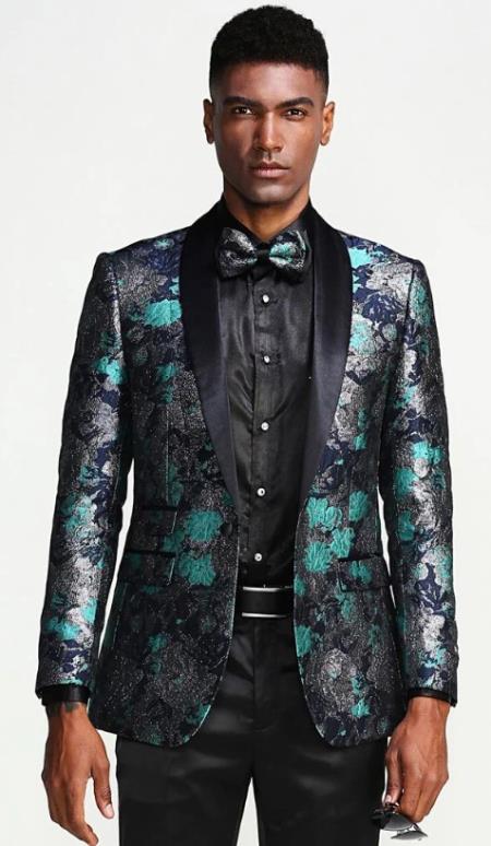 Turquoise Tuxedo - Tiffany Blue Suit