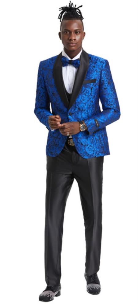 Paisley Suit - Wedding Tuxedo Suit - Prom 2026 Royal Suit