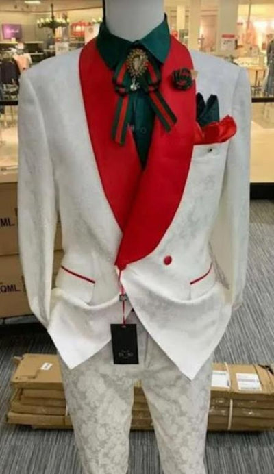 White Groom Tuxedo