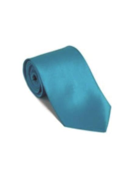 Corbatas Para Hombres - Turquoise Tie