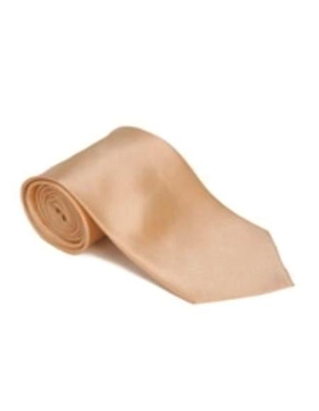 Corbatas Para Hombres - Peach Tie