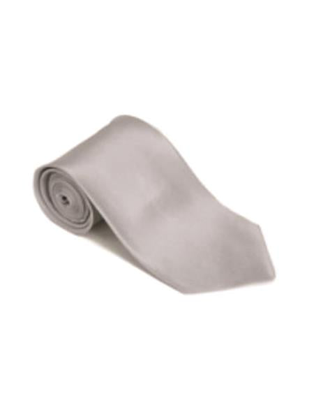 Corbatas Para Hombres - Silver Tie
