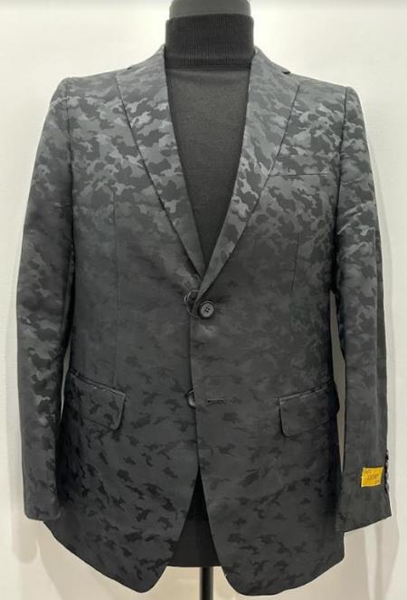 Mens Blazer Black