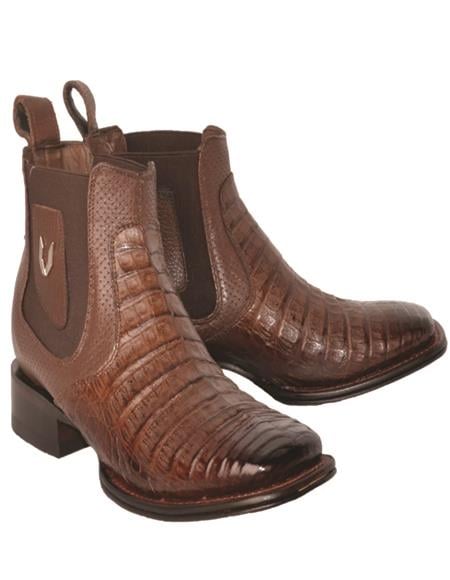 Botines Vaqueros para Hombre de Panza de Cocodrilo Caiman
