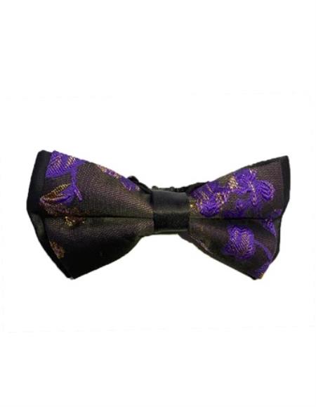 Mens Formal - Wedding Bowtie - Prom 2026 Empire Purple Bowtie