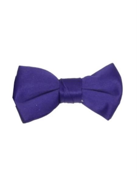 Mens Formal - Wedding Bowtie - Prom 2026 Purple Bowtie