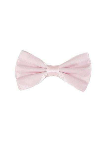 Mens Formal - Wedding Bowtie - Prom 2026 Light Pink Bowtie