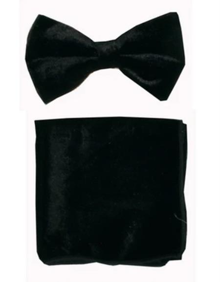 Mens Formal - Wedding Bowtie - Prom 2025 Charcoal Grey Velvet Bowtie