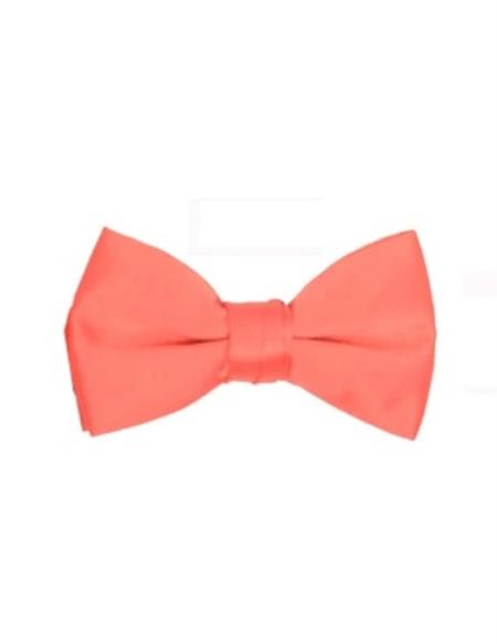 Mens Formal - Wedding Bowtie - Prom 2026 Melon Bowtie