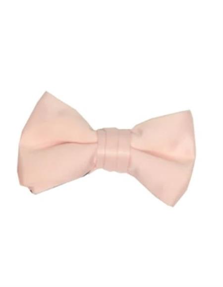 Mens Formal - Wedding Bowtie - Prom 2026 Light Peach Bowtie