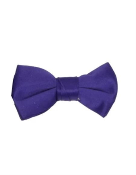 Mens Formal - Wedding Bowtie - Prom 2026 Dark Purple Bowtie